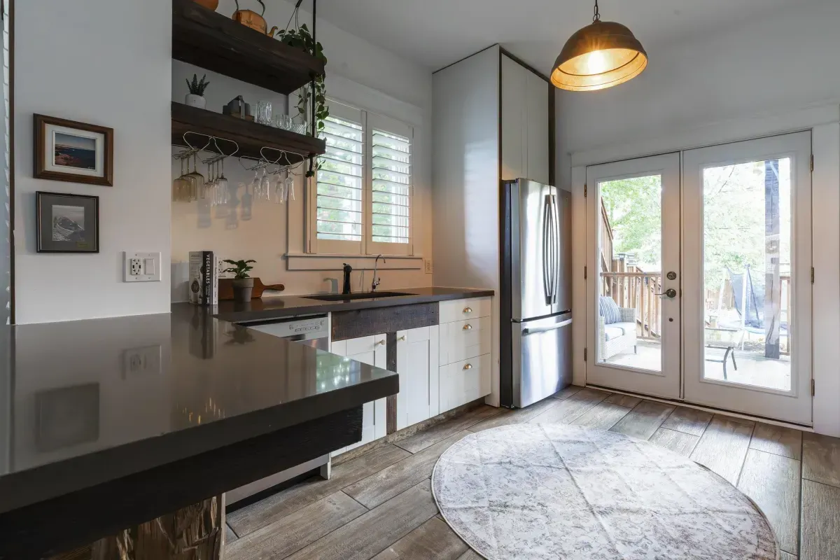 Kitchen at 109 Fairleigh Ave S Hamilton showing countertops.