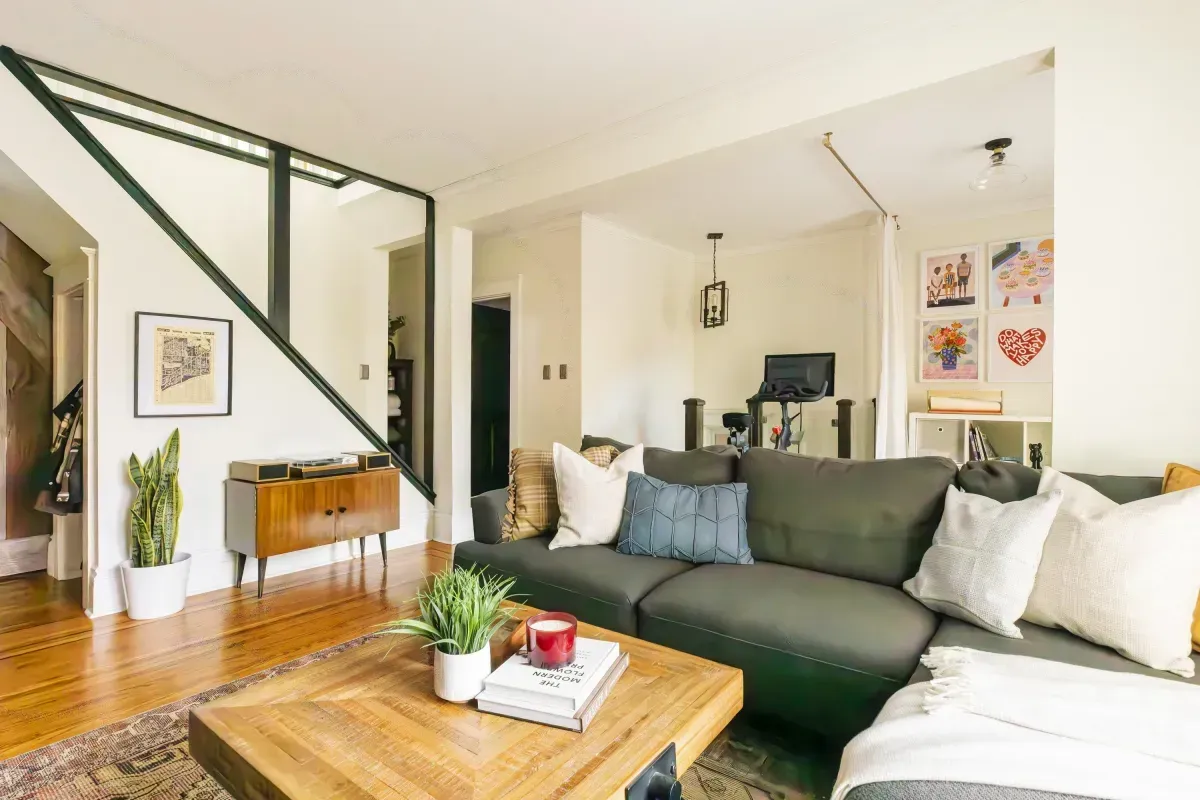 Front living room at 109 Fairleigh Ave S Hamilton.