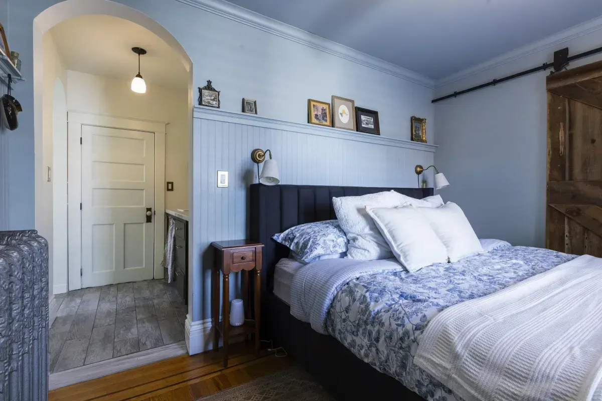 Spacious primary bedroom at 109 Fairleigh Ave S.