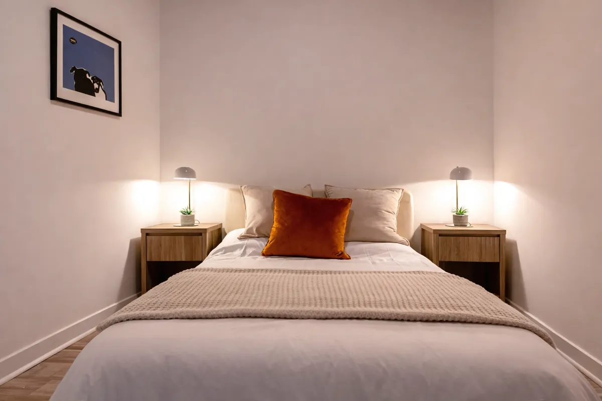 Den with closed door that's large enough for a second bedroom at 23 Brant, unit 305