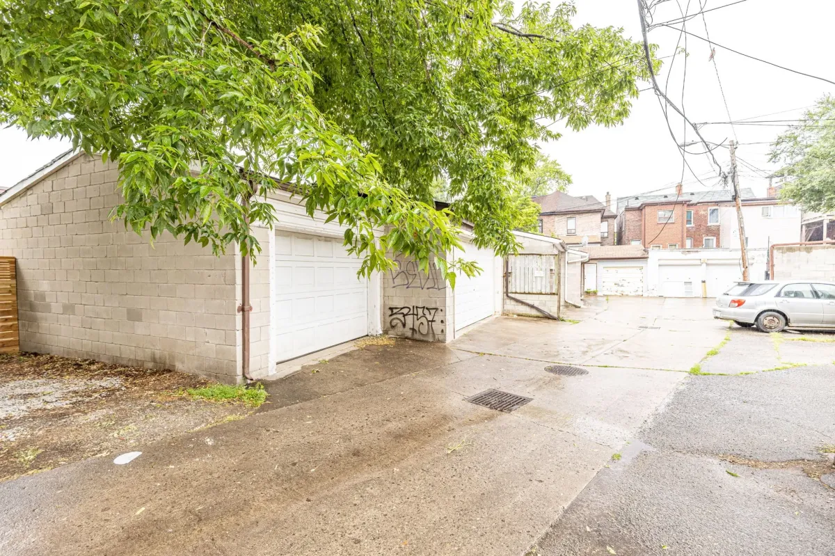 Laneway in Little Portugal, Toronto