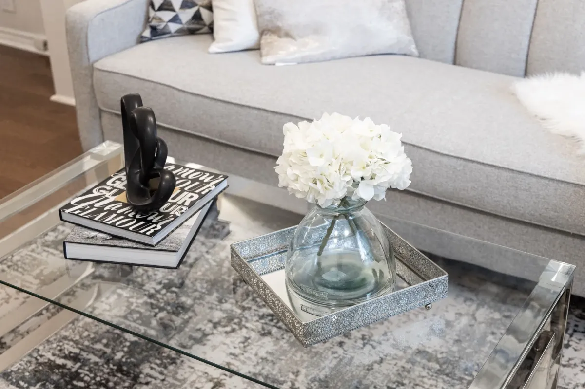 aesthetic coffee table at 56 Hickson St