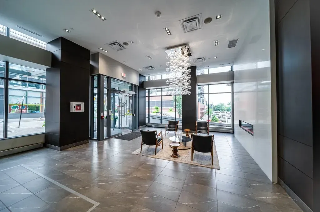 Secondary view of the elegant common area for residents of 10 Park Lawn Rd, Unit 3402.