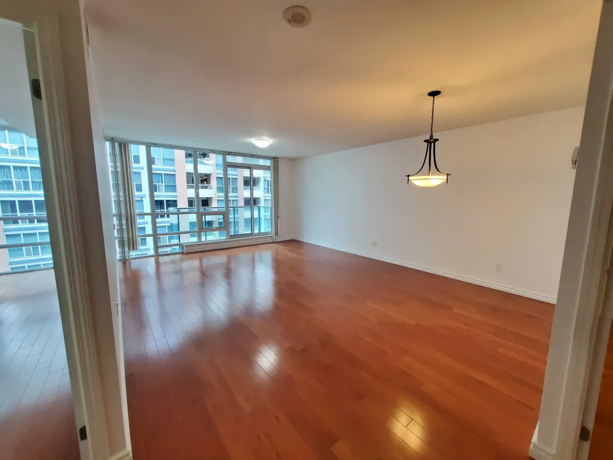 Bright dining and living area at 263 Wellington St W, Unit 701, perfect for downtown urban living.