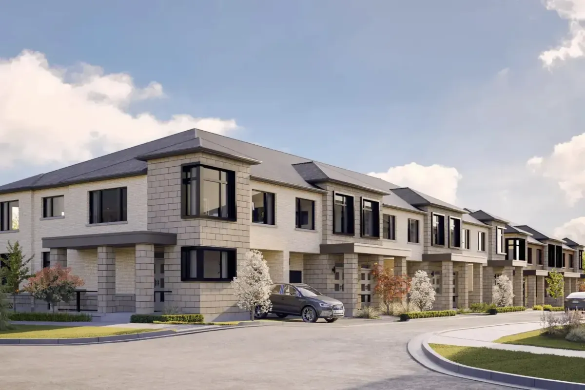 New construction townhomes in the charming village of Brooklin, Whitby.