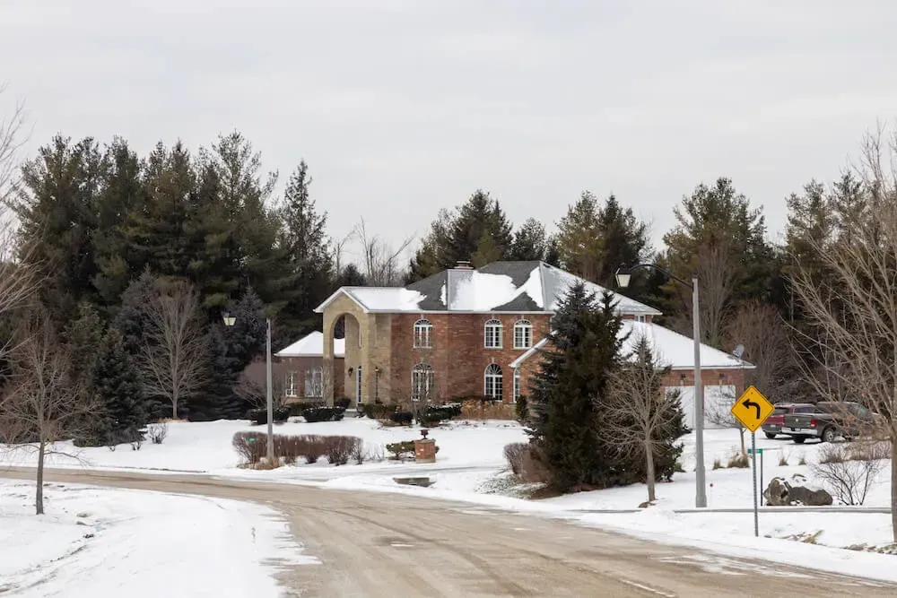 Scenic rural residential property in the quiet Moffat neighborhood of Milton.
