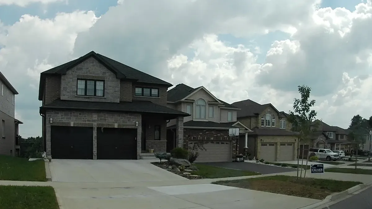 Newer construction homes and family residences in the popular Doon South area near the 401.