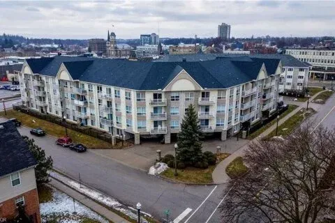 Modern low-rise condominium complex in East Galt, popular for its accessible lifestyle.