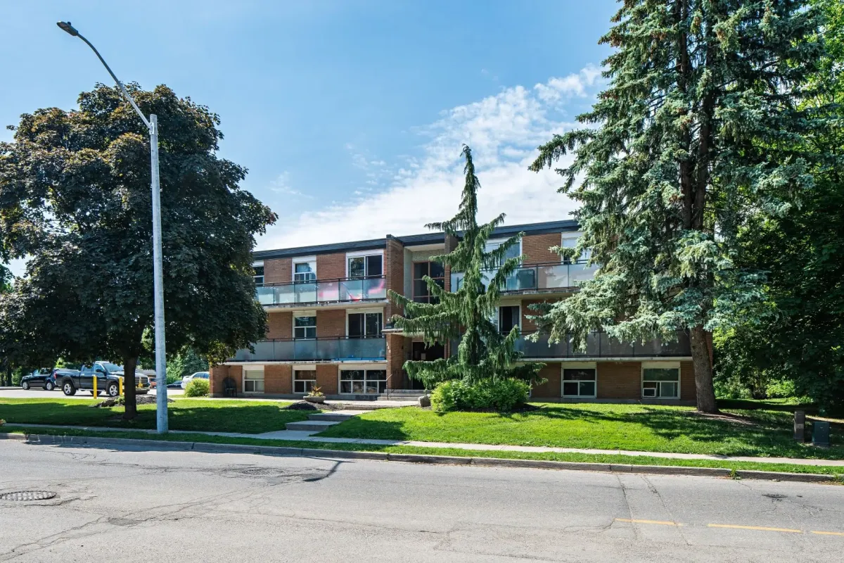 Established residential street in the Southwood neighborhood featuring mature trees and homes.