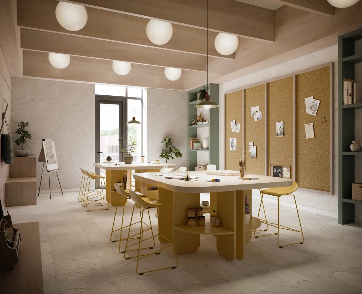 Professional co-working studio and collaboration hub for residents of The Clove.