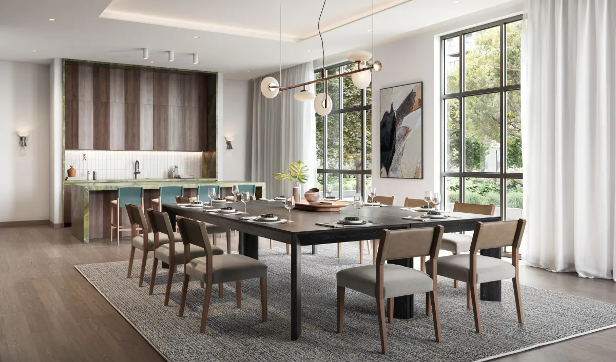 Large private balcony and patio space for a penthouse unit at Maxium Condos, located at 875 The Queensway.