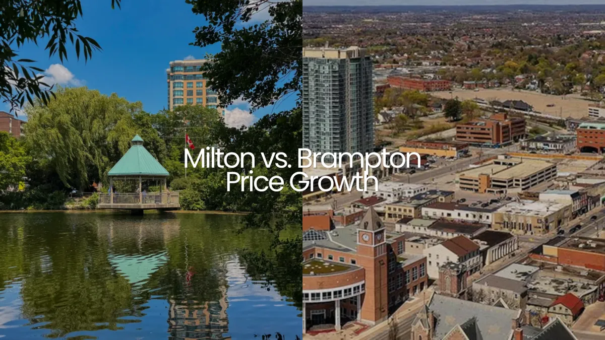 Milton vs. Brampton: A 10-Year Strategic Price Growth Analysis