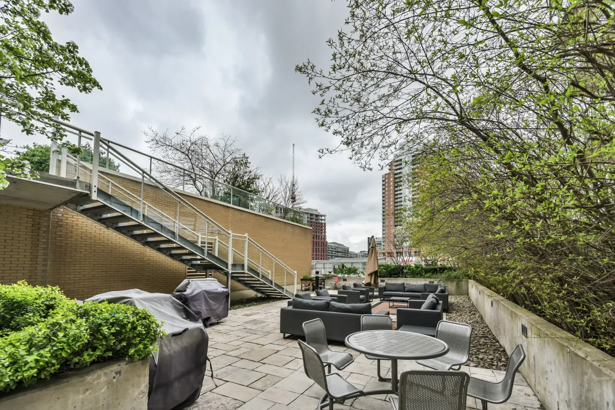Spacious resident gym featuring modern workout and cardio equipment at 61843 Hanna Ave.