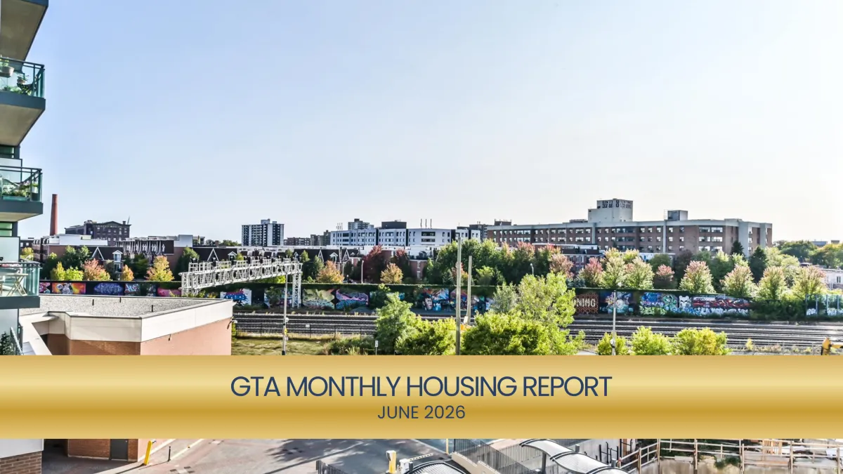 GTA Housing Market Report (June 2026): Sales Rise as Supply Tightens