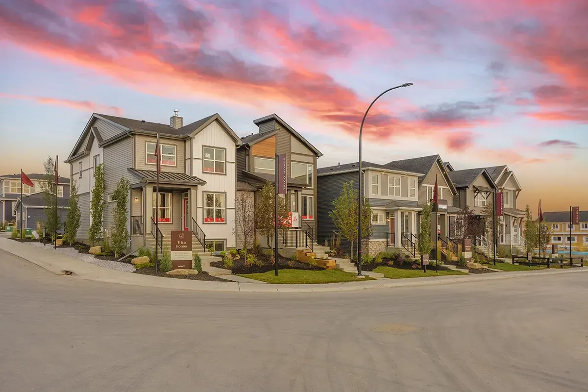 245 Edith Place NW, Glacier Ridge Condos in Northwest Calgary. Pre-construction architectural rendering of the 4-storey boutique low-rise condominium building by Cedarglen Living.
