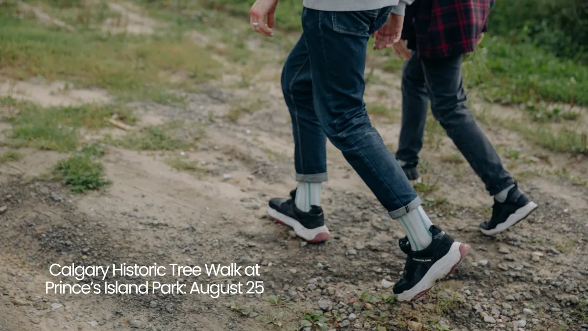 Calgary Historic Tree Walk at Prince’s Island Park August 25