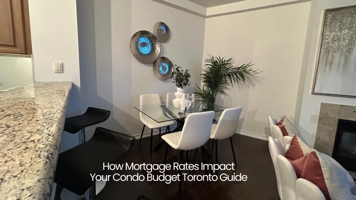 How Mortgage Rates Impact Your Condo Budget Toronto 2026 Guide
