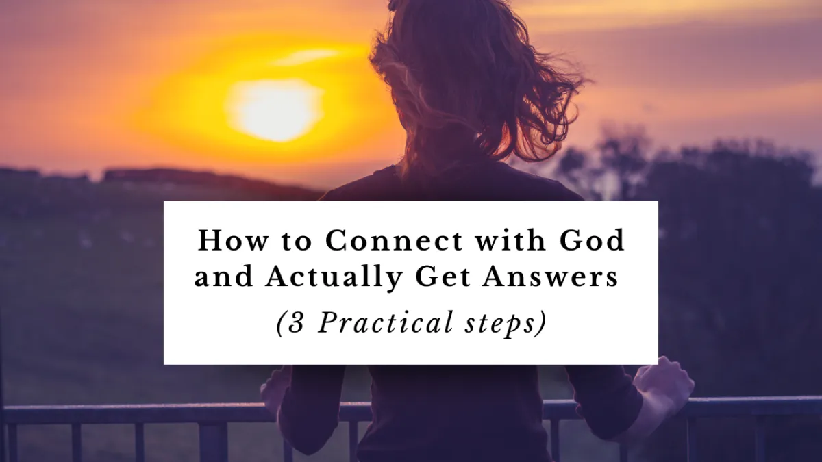 Lisa van den Berg, How to Stay Connected to God When You’re in Pain (3 Practical Tools)