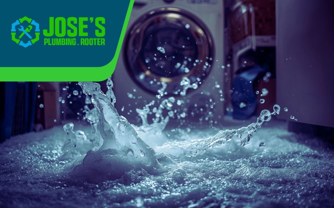 washing machine drain backing up in Santa Clara laundry room