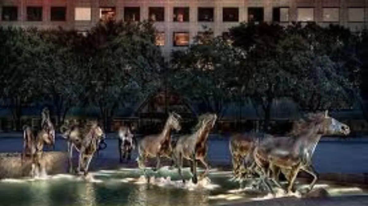 Mustangs of Las Colinas, Irving, TX