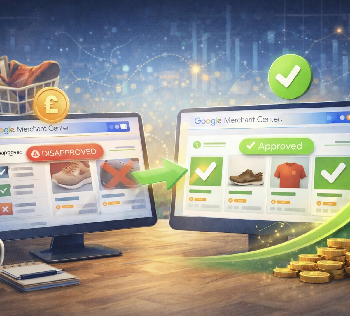 Why It’s Critical to Check and Fix Inactive or Disapproved Products in Google Merchant Center
