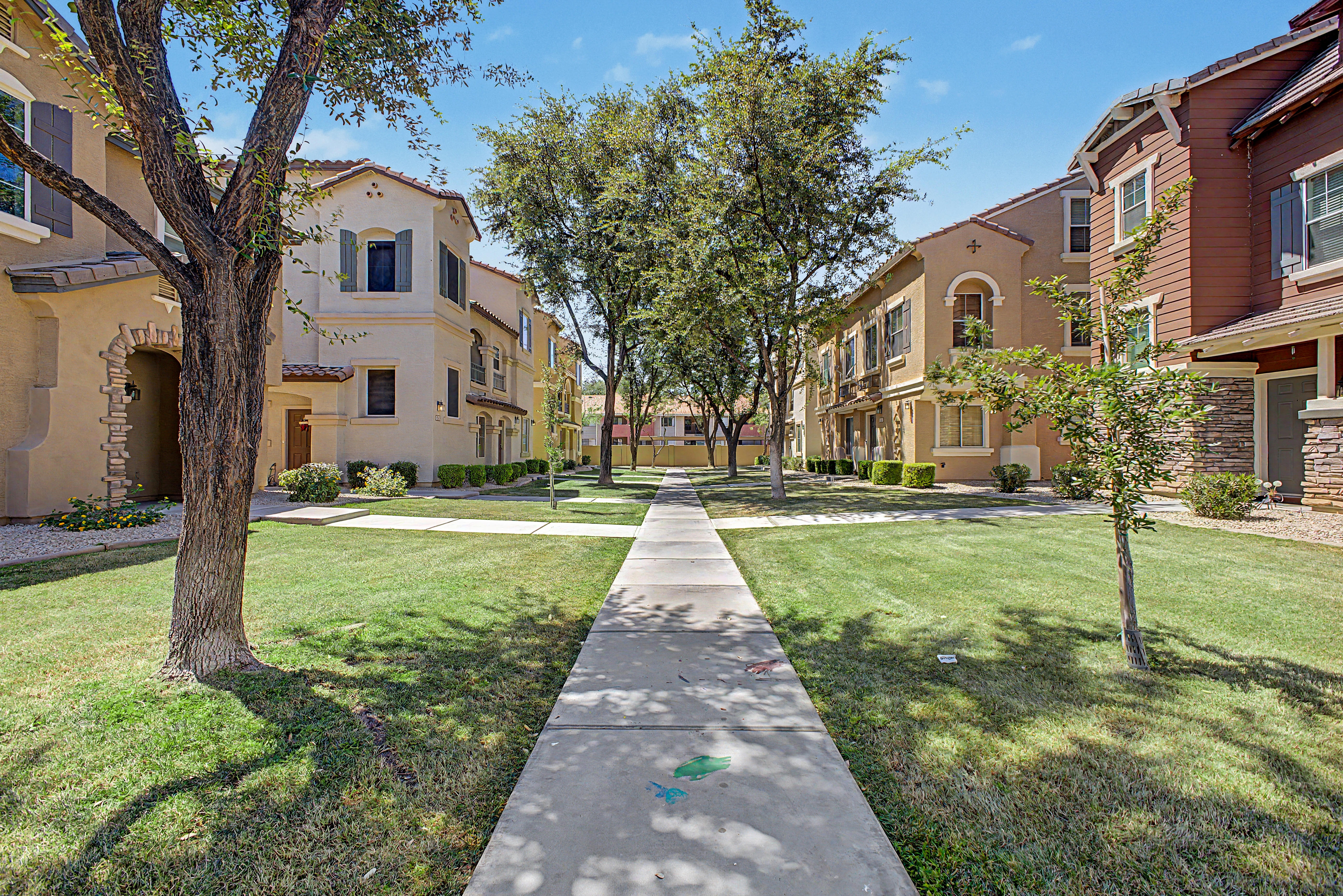 Backyard exterior of 10162 E Theorem Dr in Mesa, Arizona