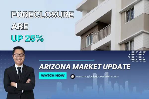 Foreclosure Are Up 25% | Arizona Market Update 2026