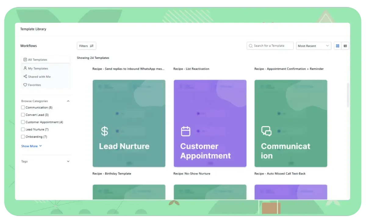 Triggant CRM Lead Nurture