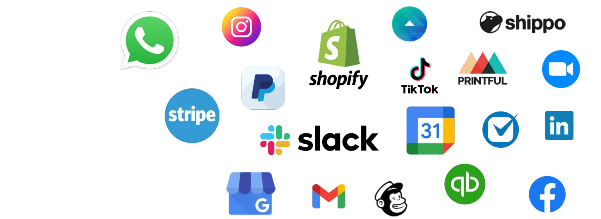 Triggant CRM integrates with 2,000+ apps