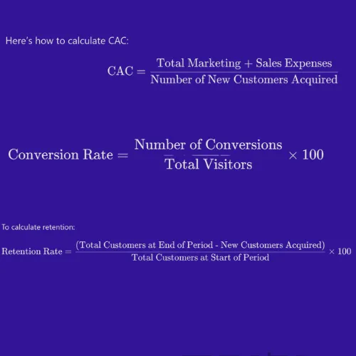 KPI metrics and calculations