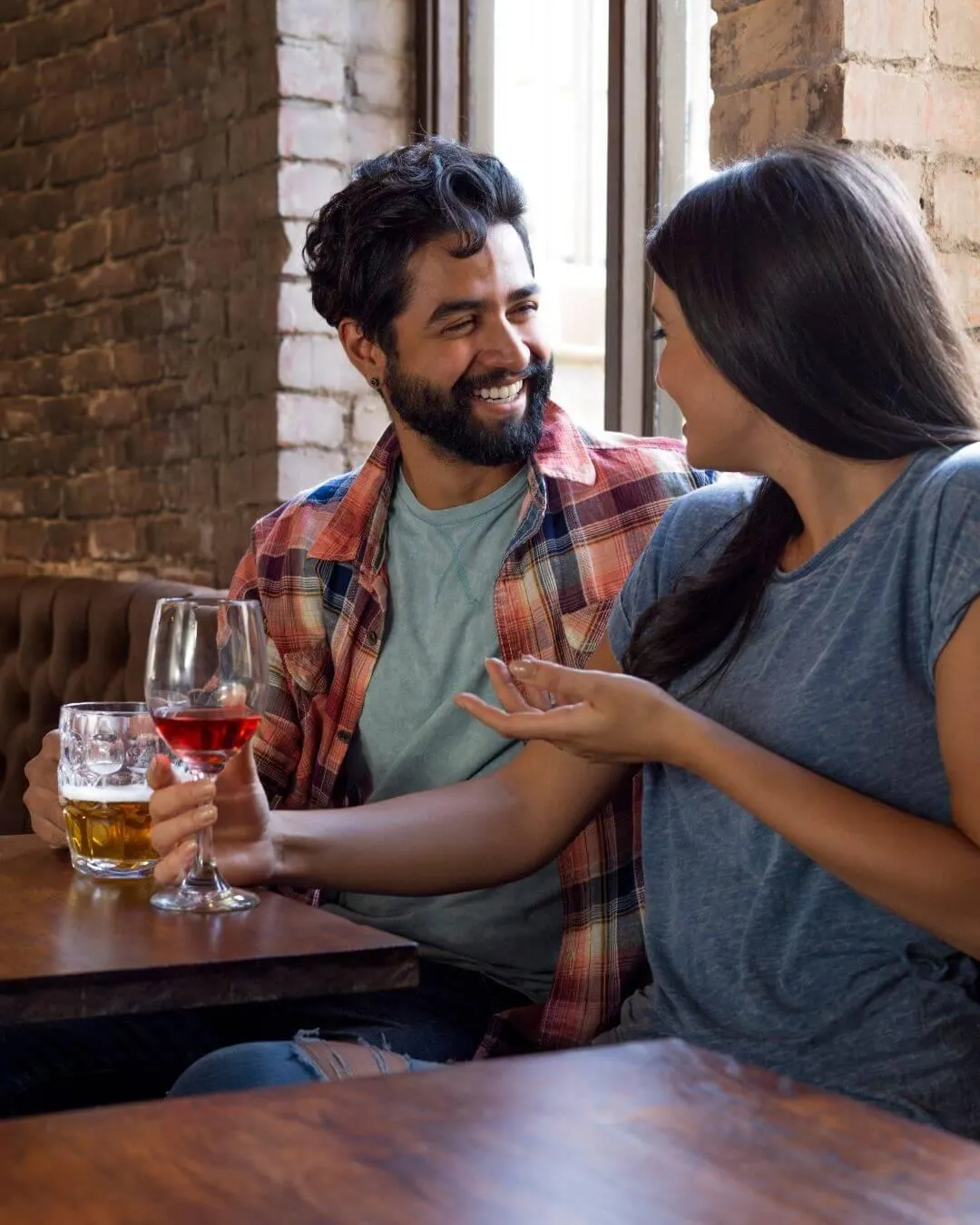Married couple smiling together — testimonial from Lisa & Tom on rekindling their relationship
