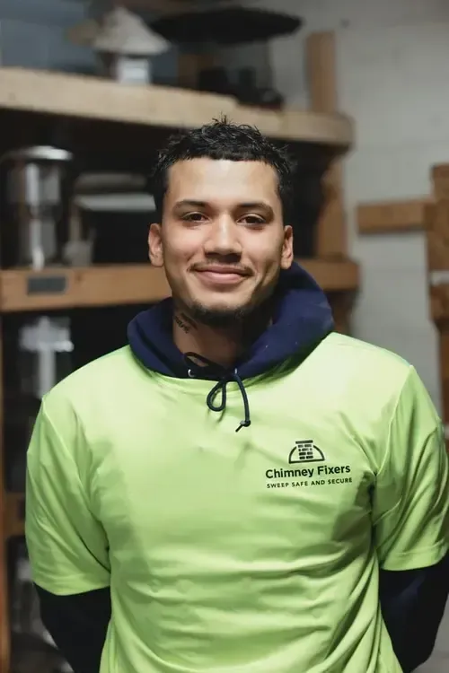 Santiago, Install Team at Chimney Fixers