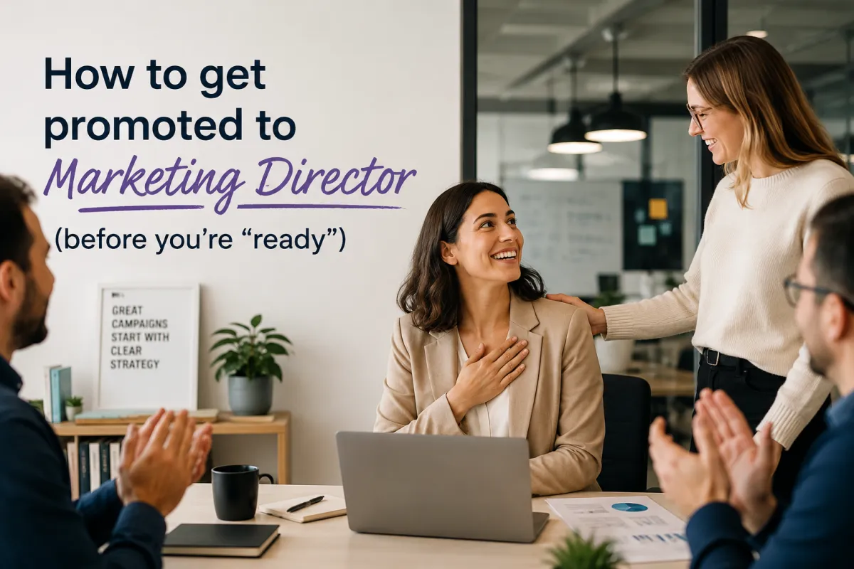 How to get promoted to Marketing Director