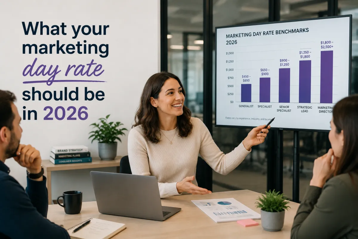 What your marketing day rate should be in 2026