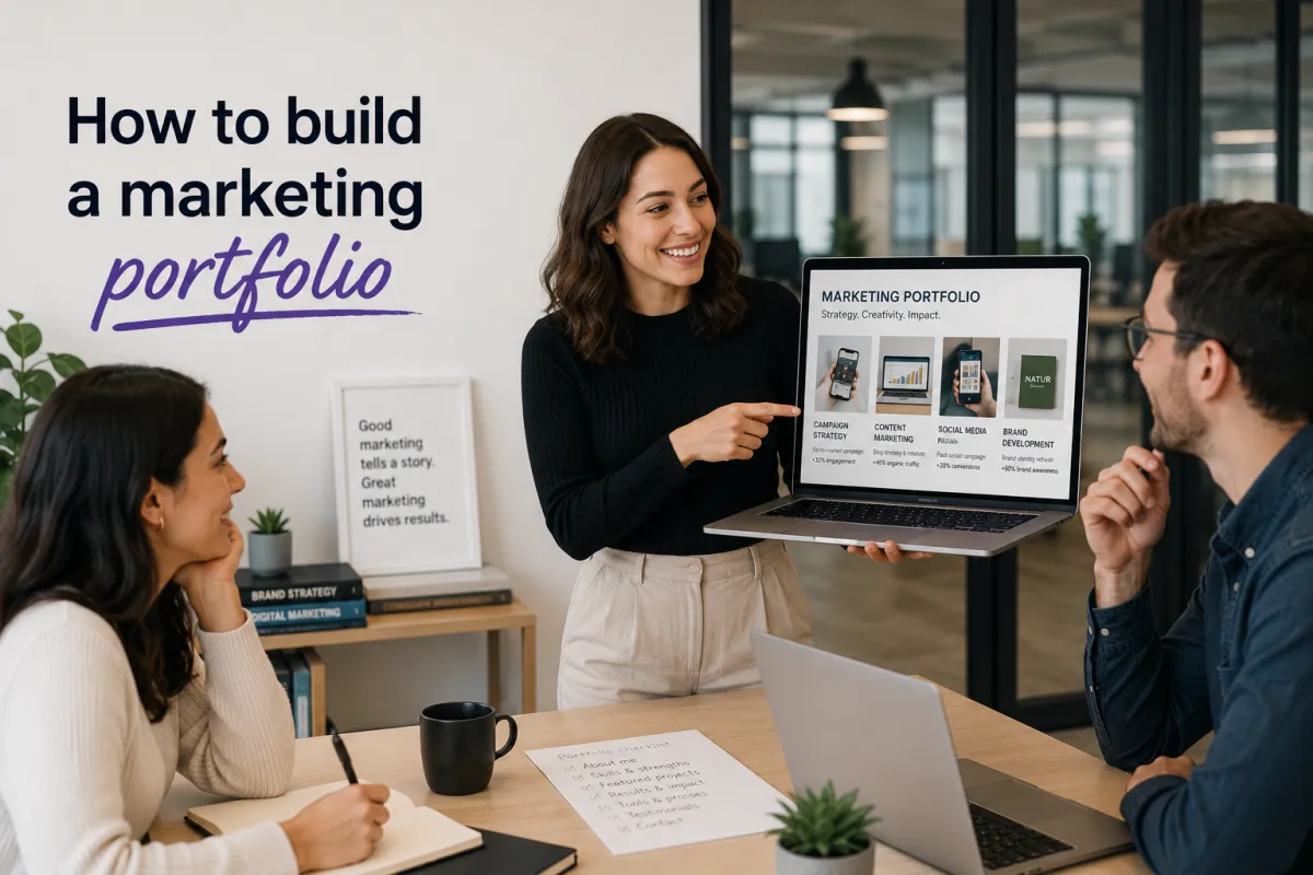 How to build a marketing portfolio