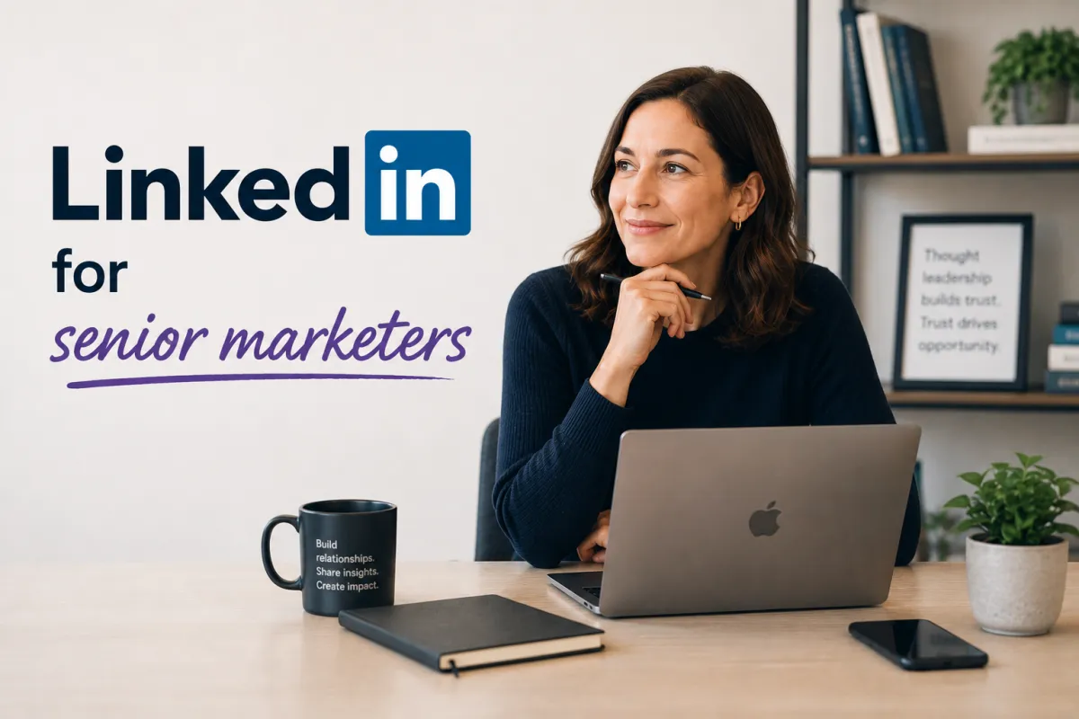 LinkedIn for senior marketers