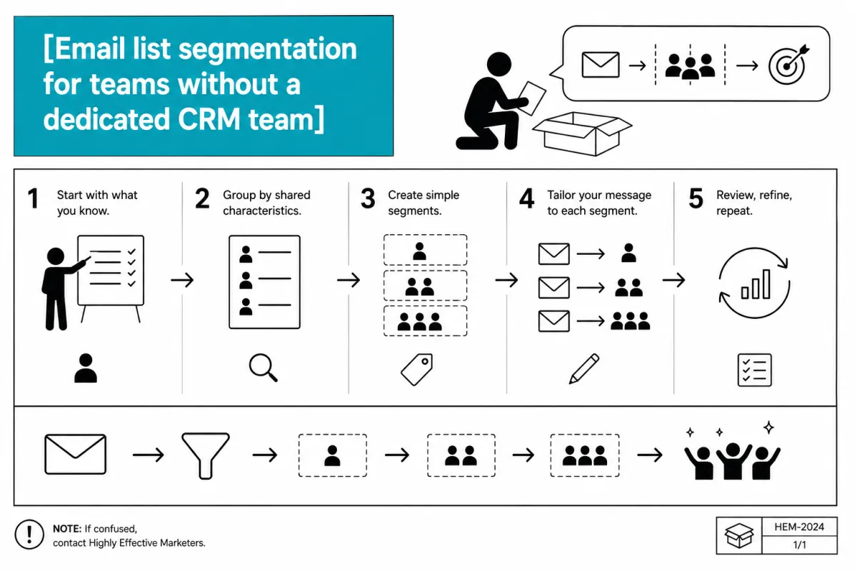 Email list segmentation