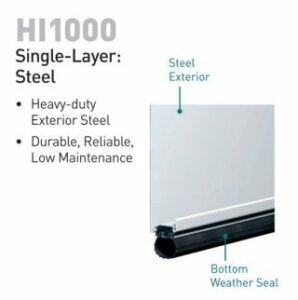 Amarr Hillcrest HI1000 cutaway