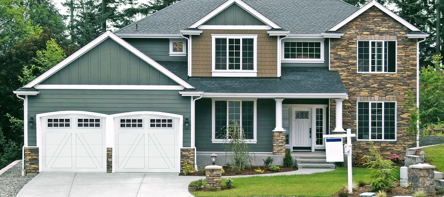 Carriage Creek – Composite Overlay Doors