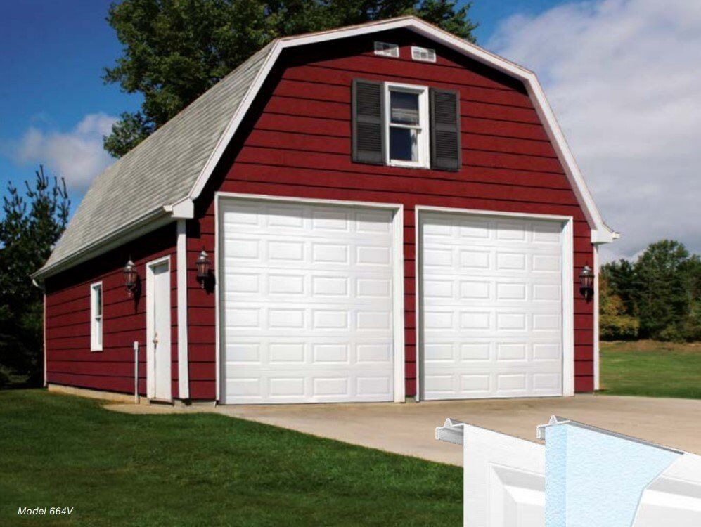 Industrial Ribbed Steel Doors