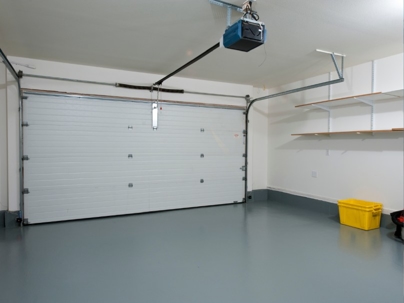 Garage's interior