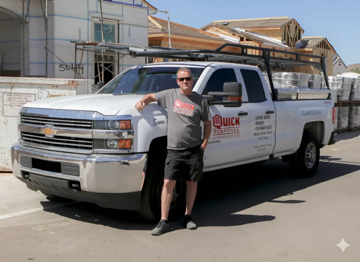 Danny, the owner of Quick Service Garage Floor Coatings