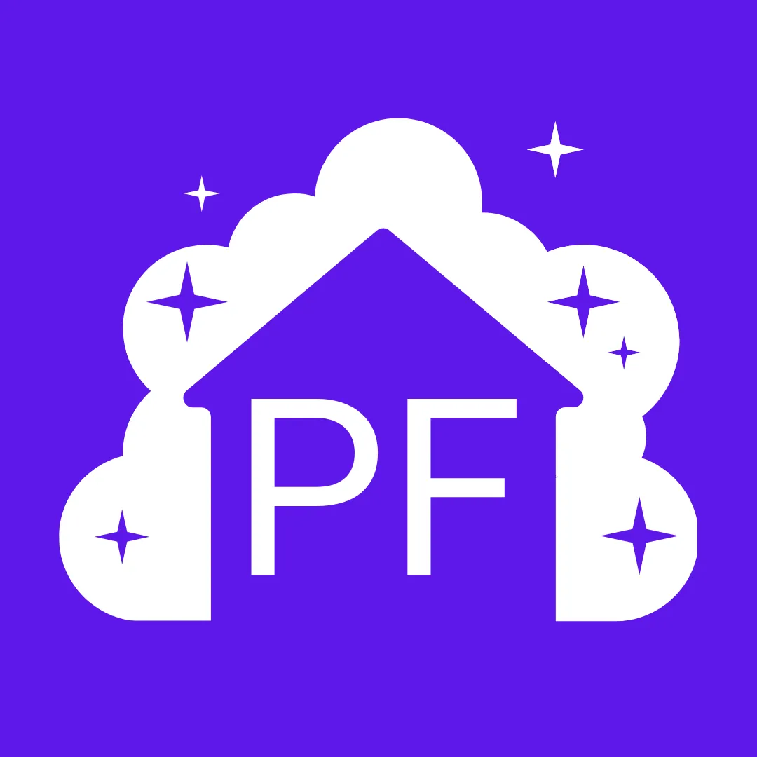 house cleaning in adelaide - pf cleaning logo