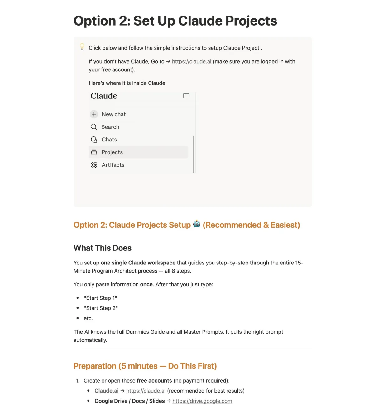 Device mockups showcasing the Claude Project interface