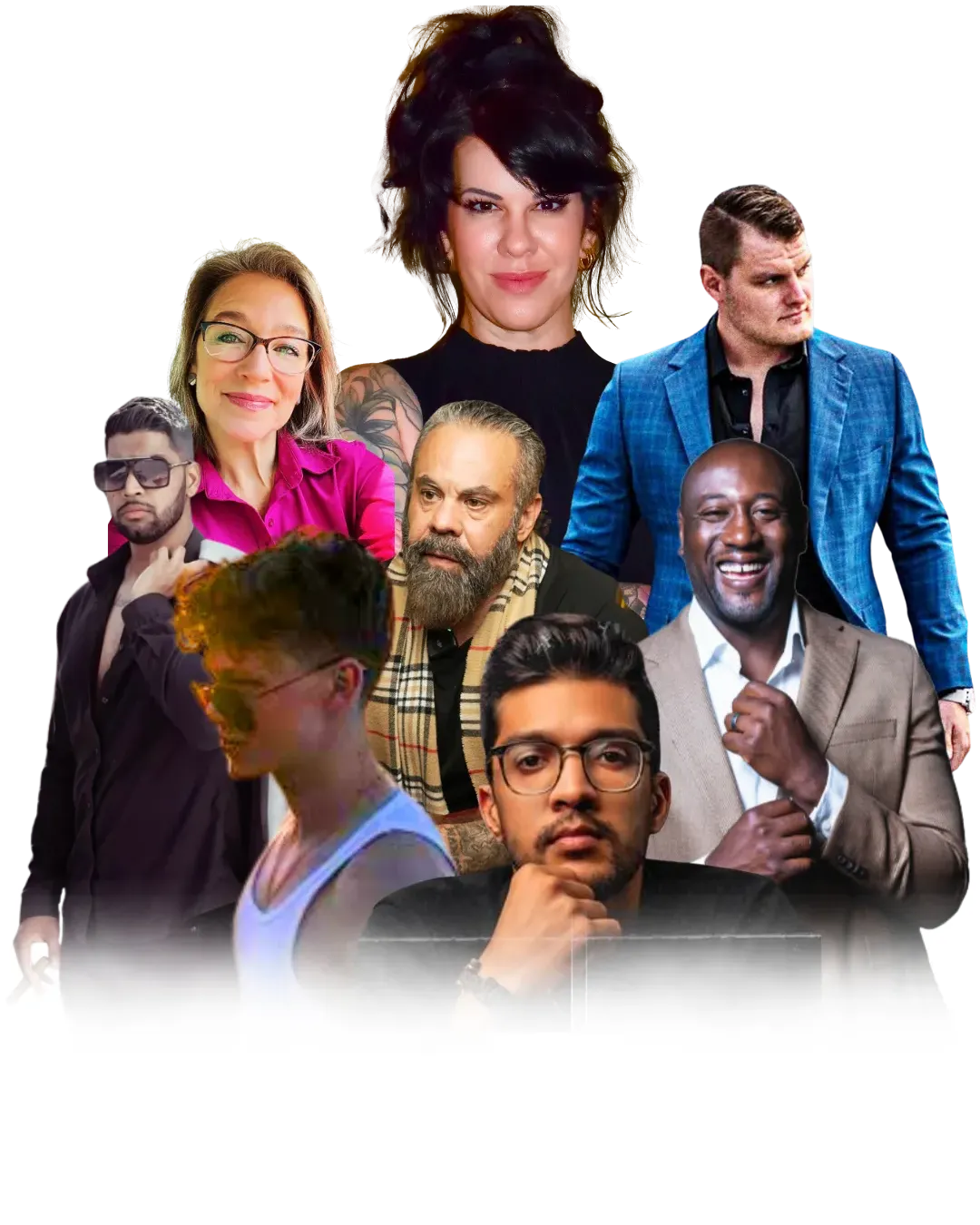 Amanda Catarzi Hengst, Cody Cornwell, Wes Whitlock, Hassan Khan, Mason Doerr, Lori Lynn, Darren B