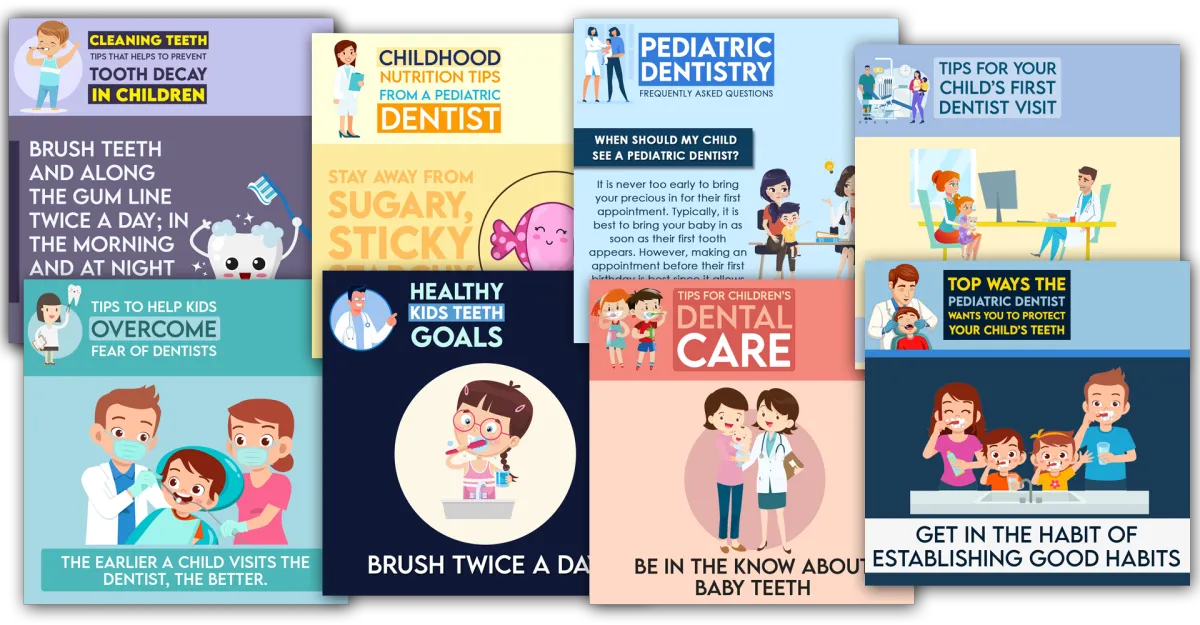 Sample Posts for Kids' Dentists