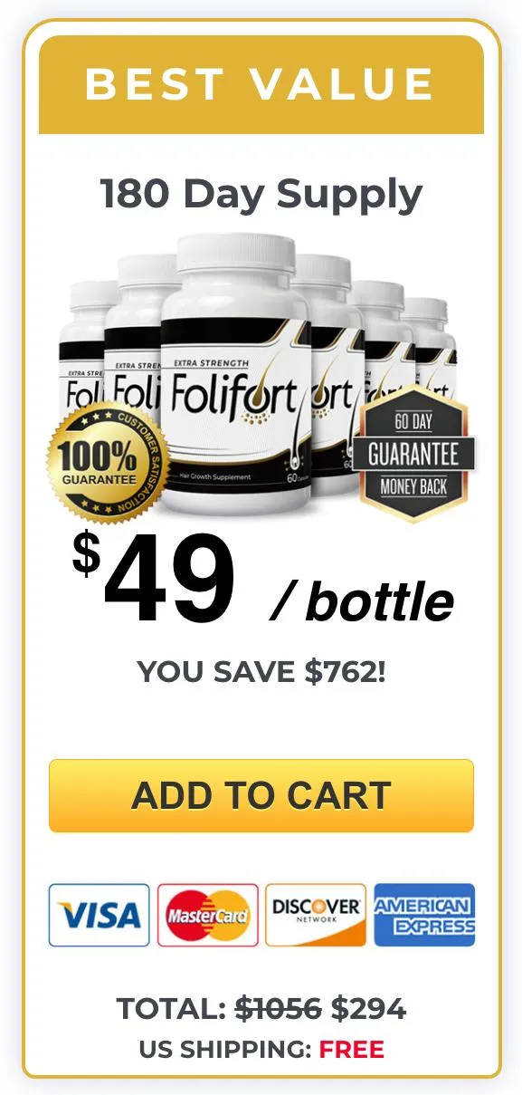 FoliFort - Buy 6 Bottles