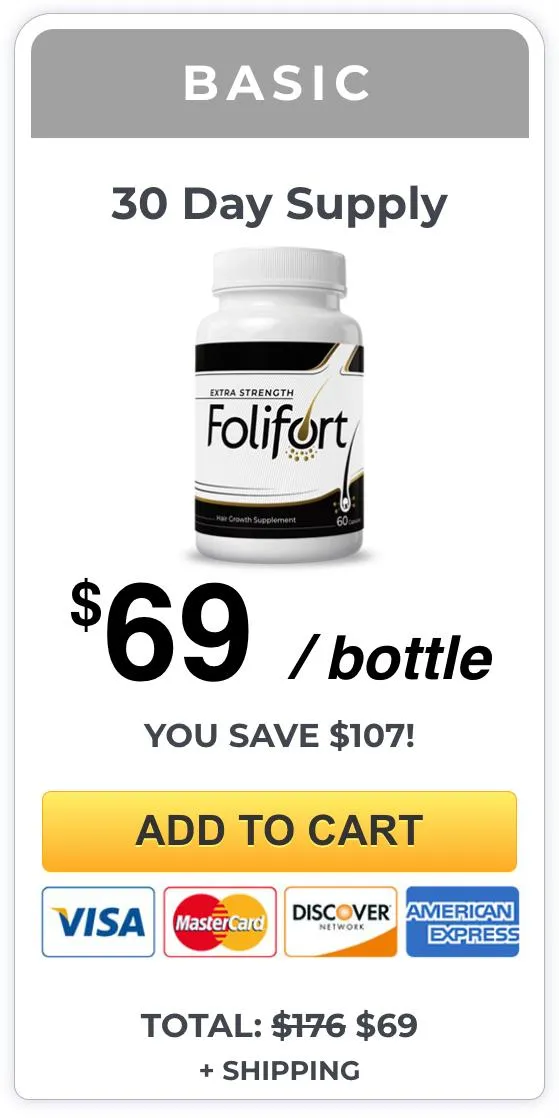 FoliFort - Buy 1 Bottle