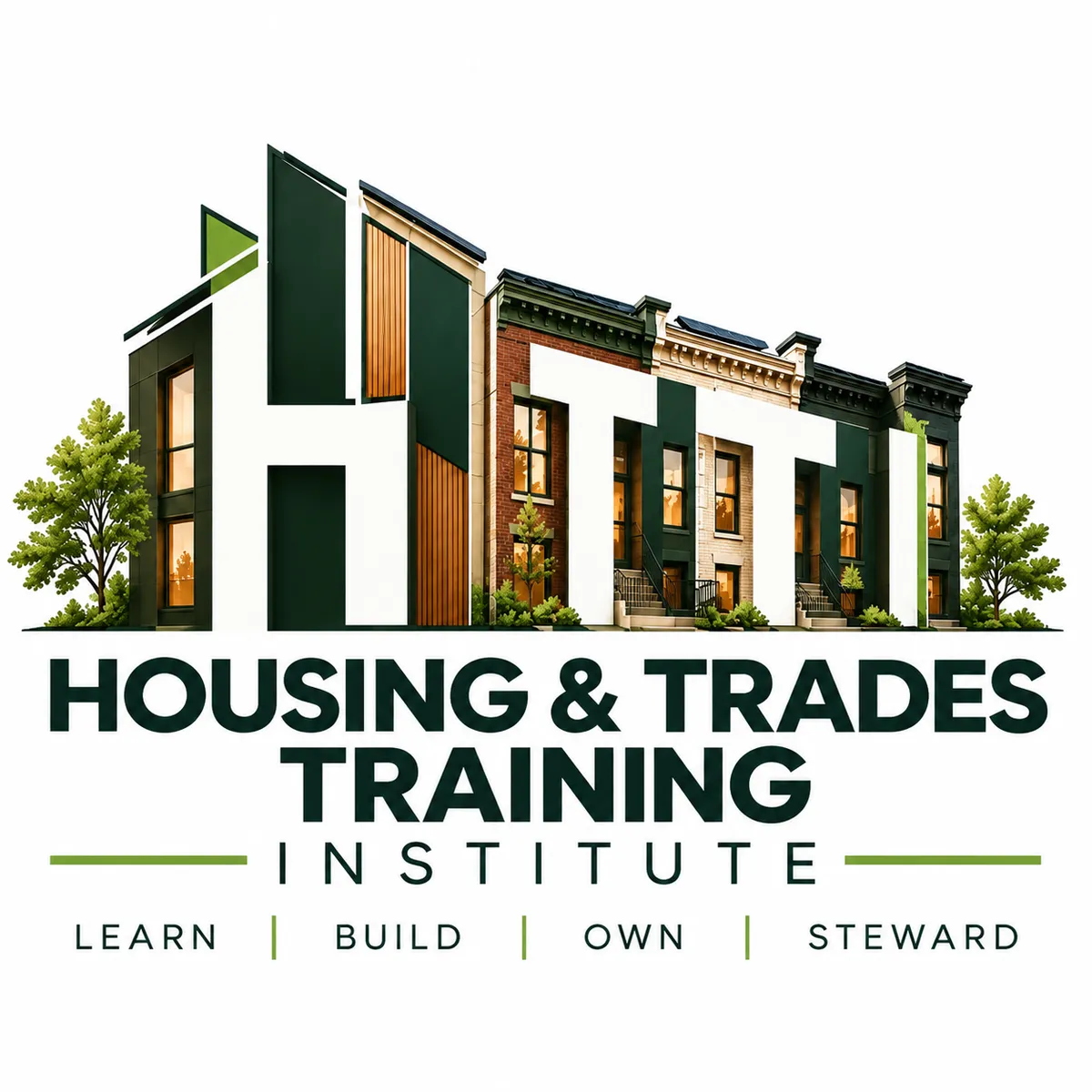 H&TTI architectural logo mark