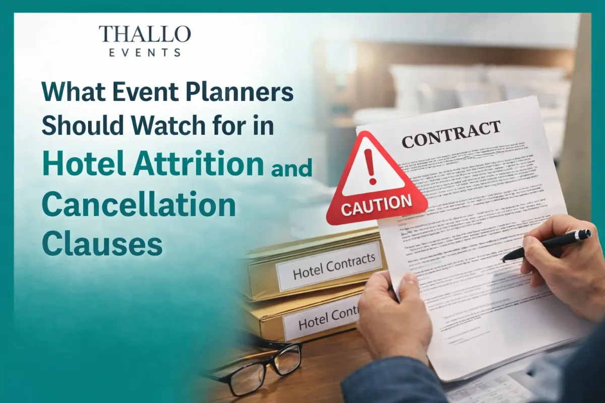 What Event Planners Should Watch for in Hotel Attrition and Cancellation Clauses
